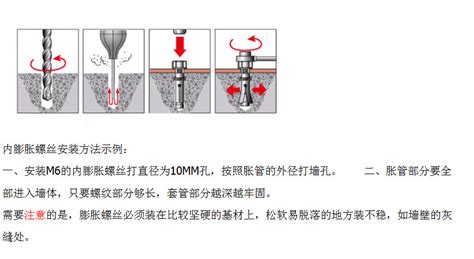 膨脹螺絲怎么安裝,膨脹螺絲怎么安裝水泥墻上縮略圖