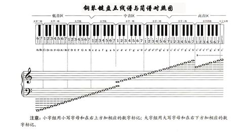 鋼琴鍵盤簡譜對照表(鋼琴鍵盤簡譜對照表數(shù)字)縮略圖