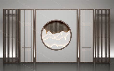 屏風(fēng)隔斷墻,屏風(fēng)隔斷墻效果圖大全縮略圖