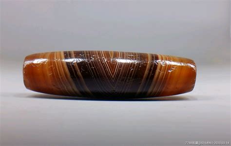 纏絲瑪瑙老珠子,纏絲瑪瑙老珠子市場估價縮略圖
