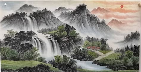 山水畫(huà)圖片大全(山水畫(huà)圖片大全高清圖)縮略圖