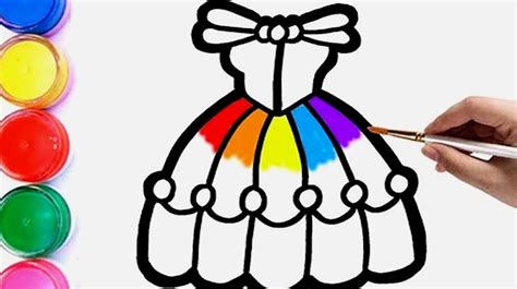 公主裙子圖片繪畫,公主裙子圖片繪畫作品縮略圖