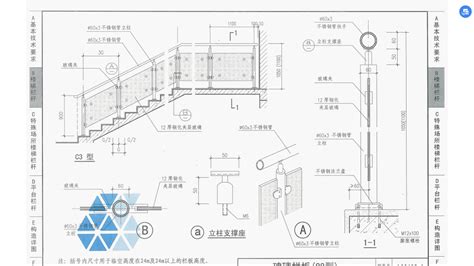 欄桿圖集15j403一1防護欄桿,12j16標準欄桿圖集完整版縮略圖