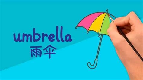 雨傘英語怎么讀,雨傘英語怎么讀umbrella縮略圖