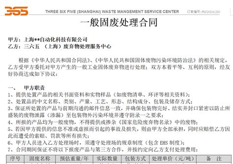 固廢處理合同,固廢處理合同簽字負什么法律責任縮略圖