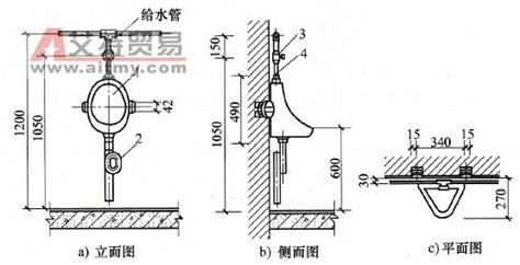 小便斗安裝尺寸詳圖(成人感應(yīng)小便斗安裝尺寸)縮略圖