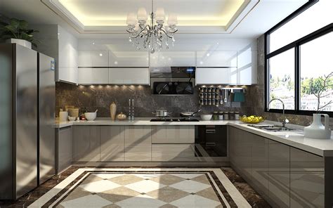 整體廚房櫥柜效果圖大全(整體廚房櫥柜效果圖大全2019款)縮略圖